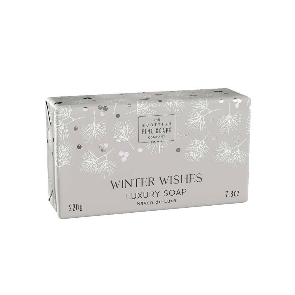 The Scottish Fine Soaps Company Winter Wishes Luxury Soap 220g